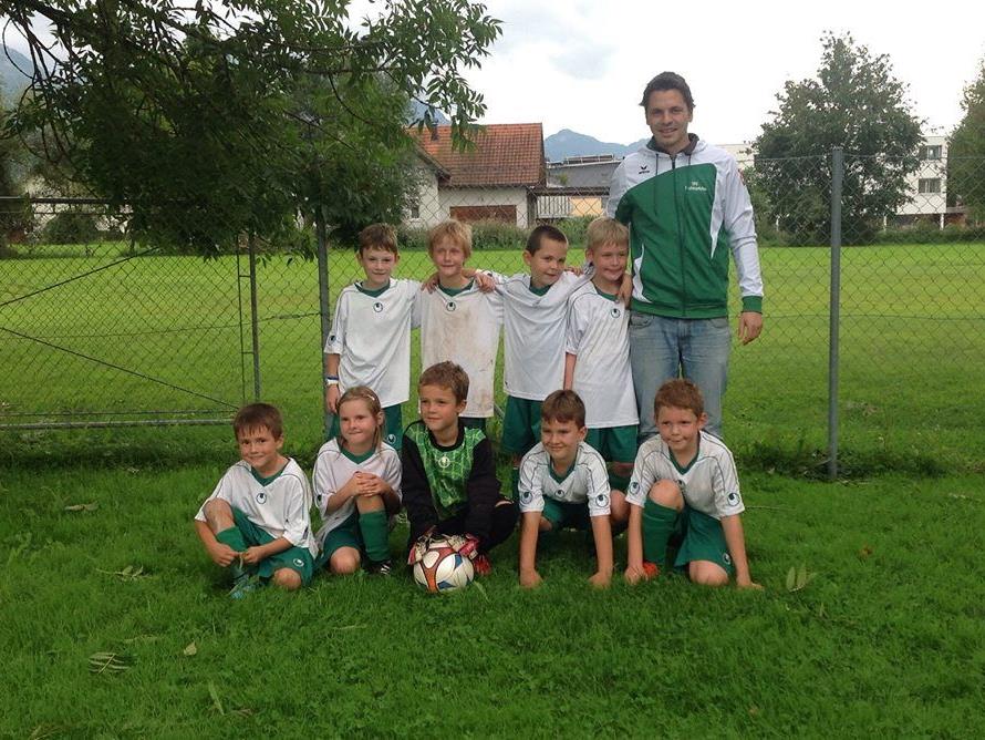 Das U9 Team des SC St. Gallenkirch