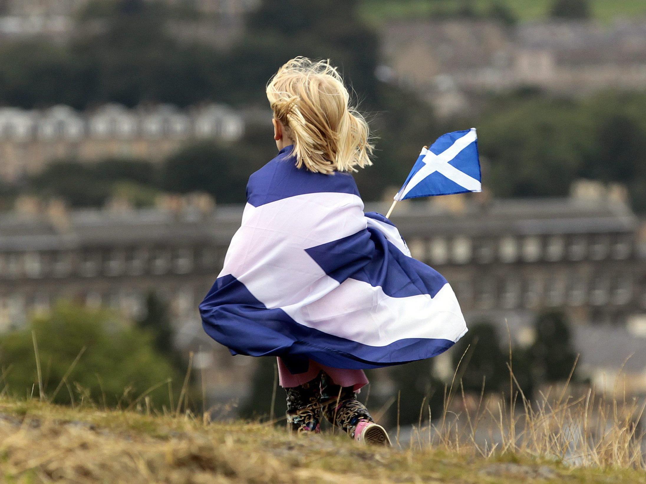 Historisches Referendum über Unabhängigkeit Schottlands.