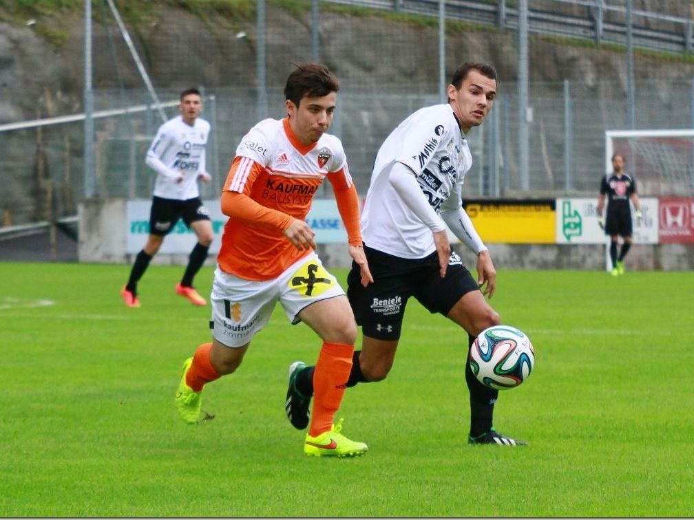 Murat Bekar schoss das 1:0 für Bizau Murat Bekar schoss das 1:0 für Bizau