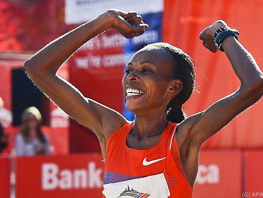 Rita Jeptoo ist das Lachen wohl vergangen Rita Jeptoo ist das Lachen wohl vergangen