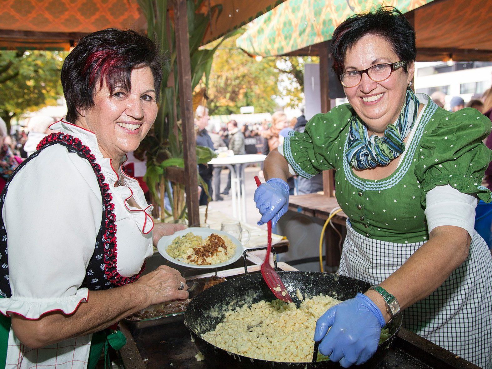Die Rankweiler Wirte locken mit Vorarlberger Spezialitäten. Die Rankweiler Wirte locken mit Vorarlberger Spezialitäten.