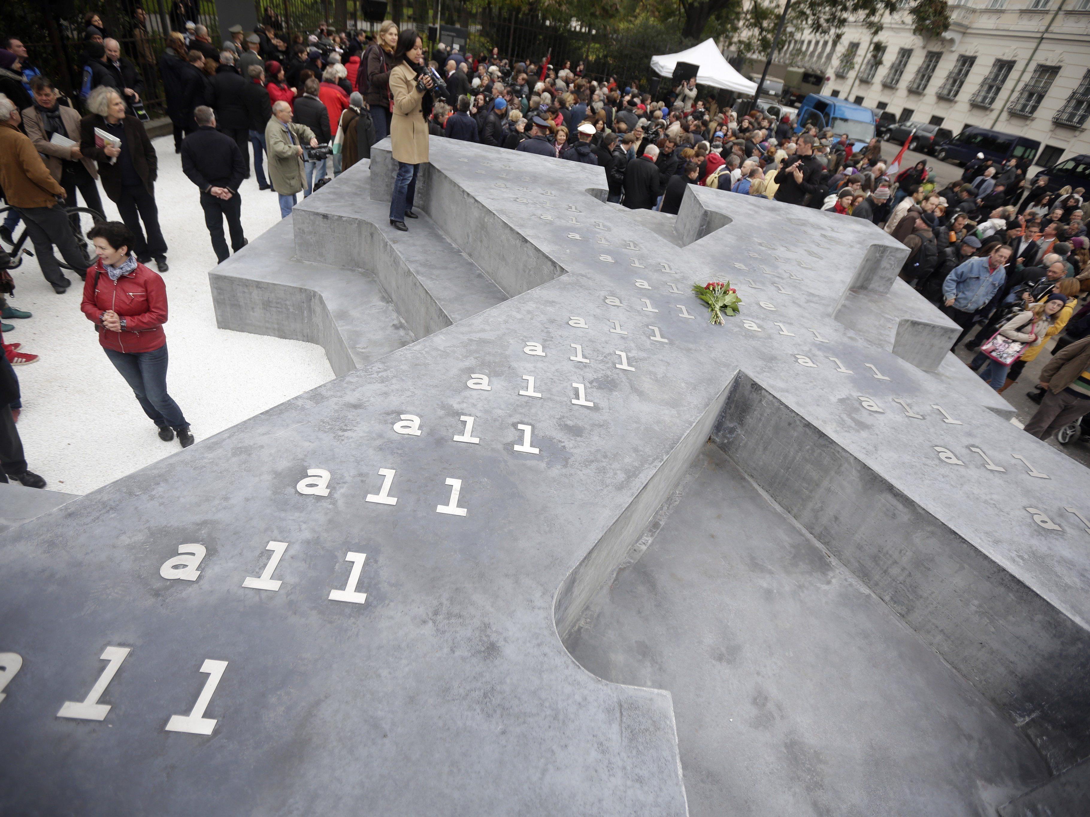 Denkmal für Wehrmachtsdeserteure in Wien eröffnet