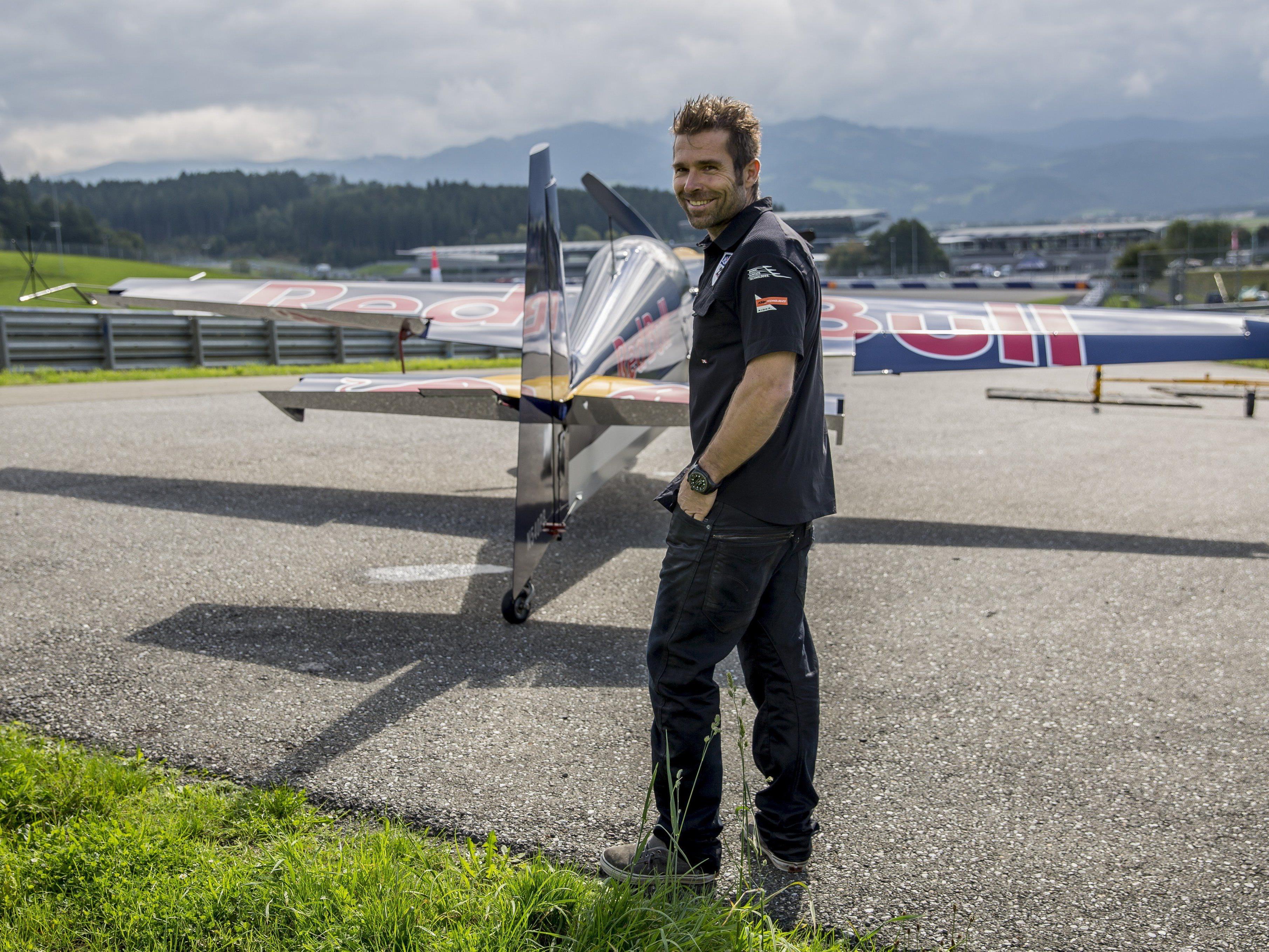 Hannes Arch will in Spielberg seinen Red Bull Air Race-Weltmeistertitel holen.