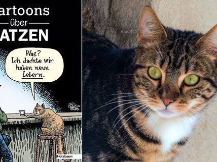 Wenn sich Zeichner dem Thema Katzen widmen, bleibt kein Klischee verschont Wenn sich Zeichner dem Thema Katzen widmen, bleibt kein Klischee verschont