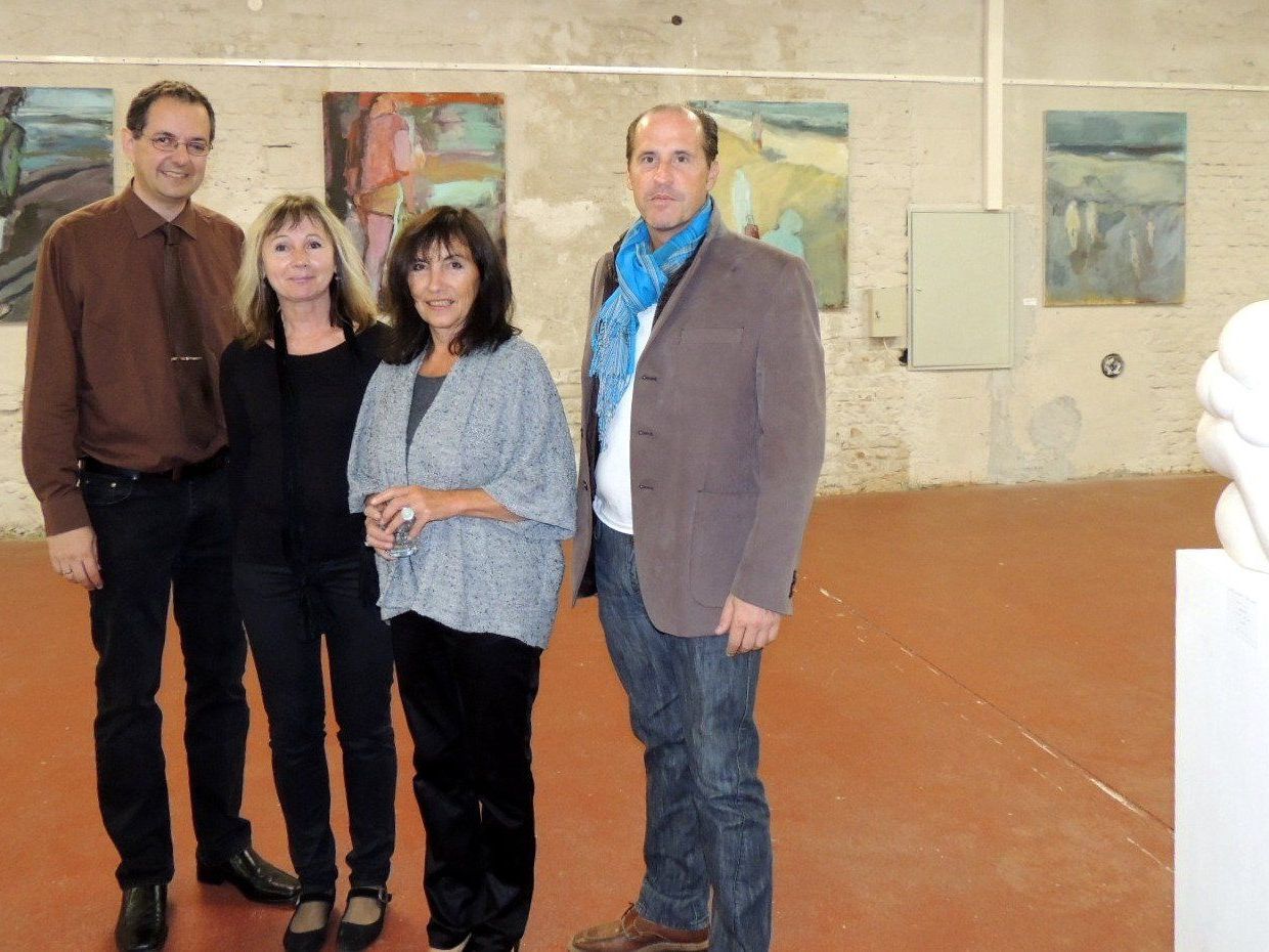 Martin Abentung , Erika Kronabitter, Hanna Strahl und  Christian I. Peintner  präsentierten ihre Kunst in der Alten Seifenfabrik Martin Abentung , Erika Kronabitter, Hanna Strahl und  Christian I. Peintner  präsentierten ihre Kunst in der Alten Seifenfabrik