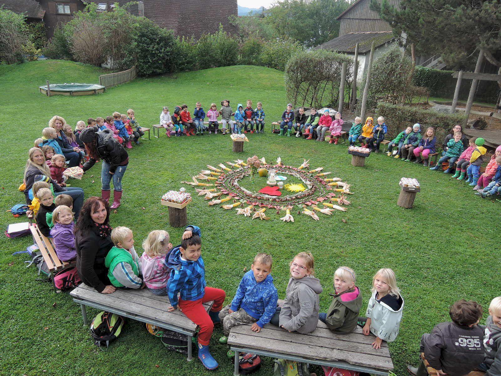 Erntedankfest im Kindergarten Meiningen