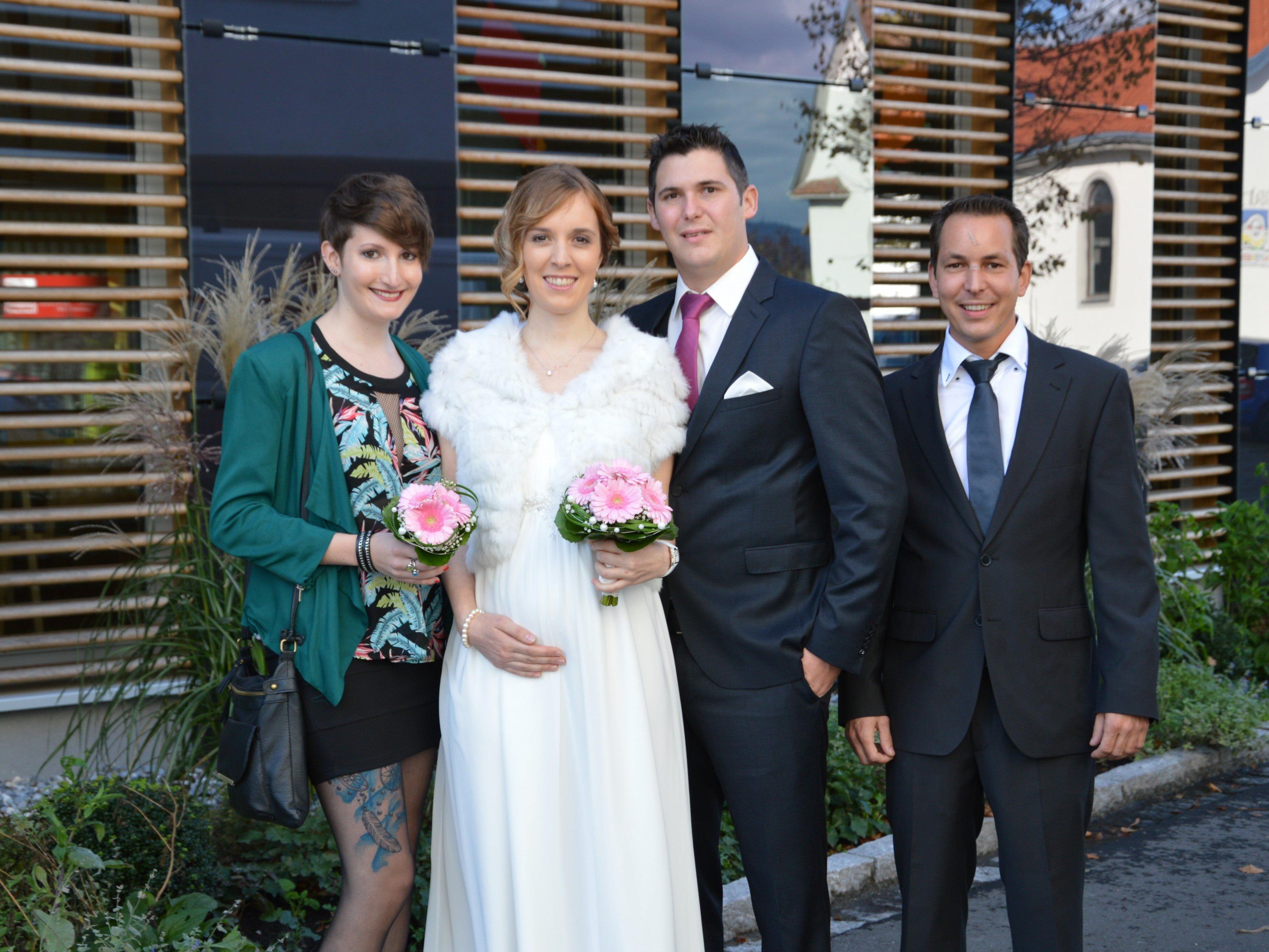 Lisa Eisele und Rene Holzer haben geheiratet