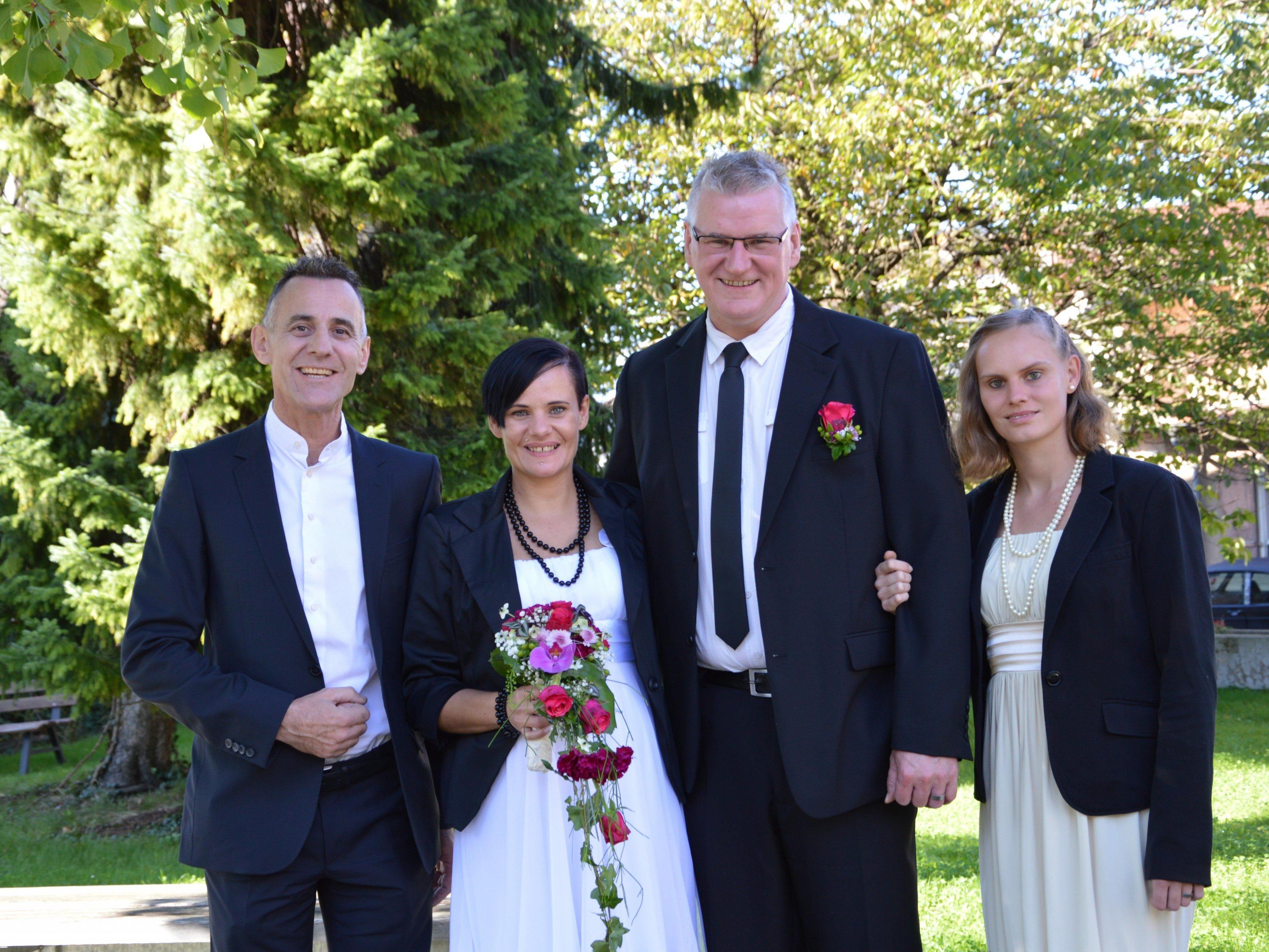 Andrea Müller und Dieter Berchtold haben geheiratet