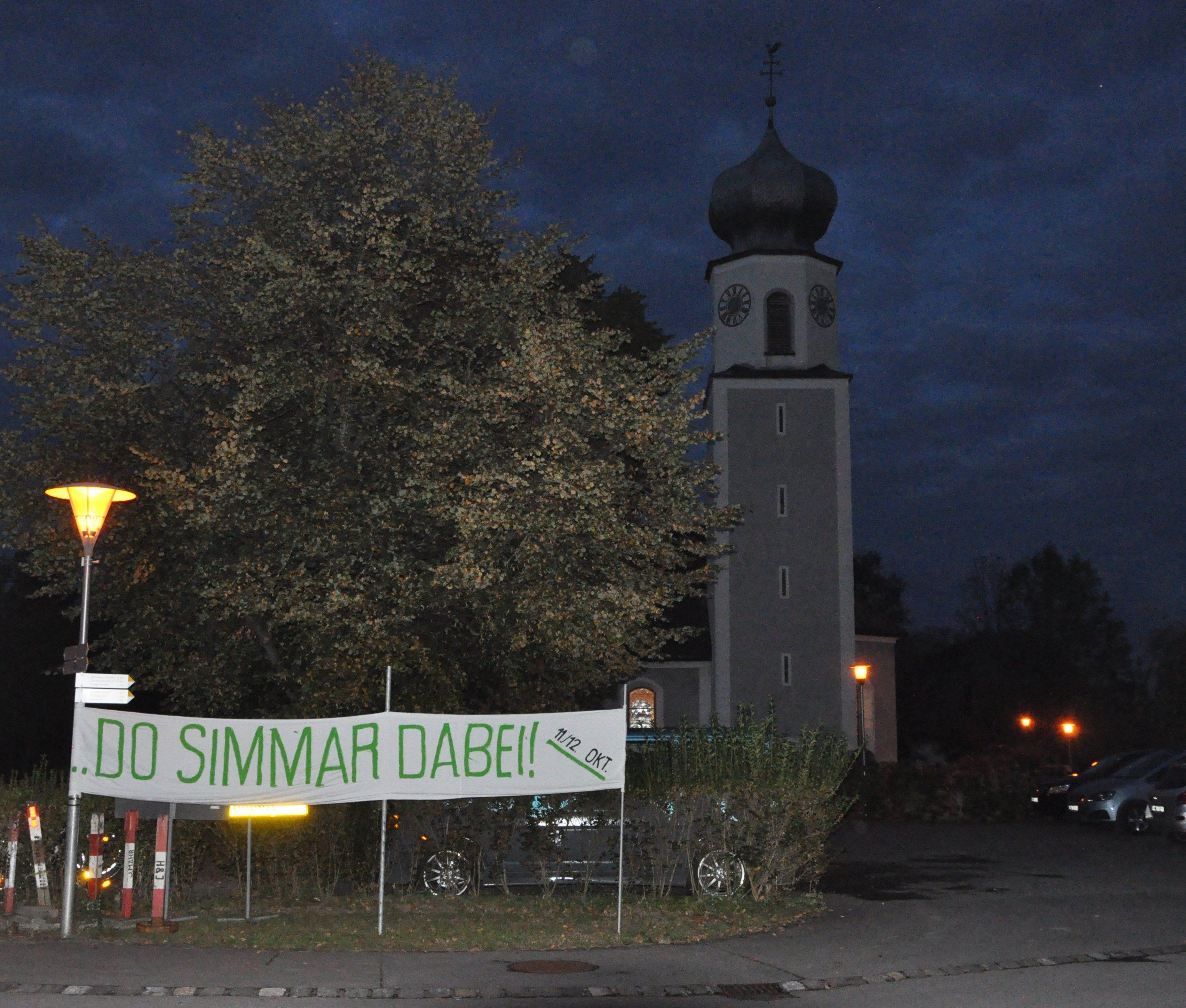 Meiningen lud zum Pfarrkirchen Event für die neue Orgel - do simmar dabei.