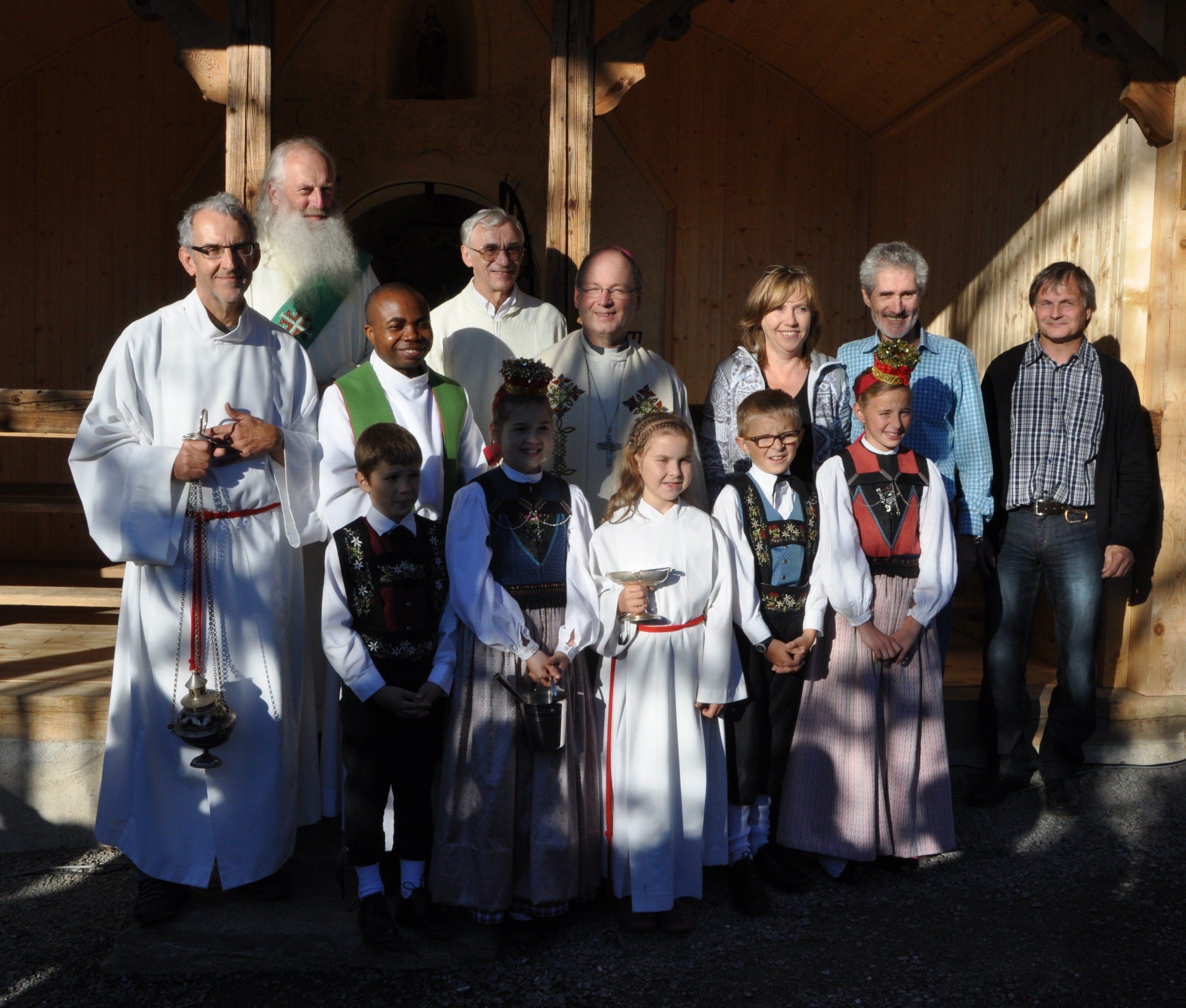 Die renovierte Stöck Kapelle wurde von Bischof Benno Elbs eingeweiht.