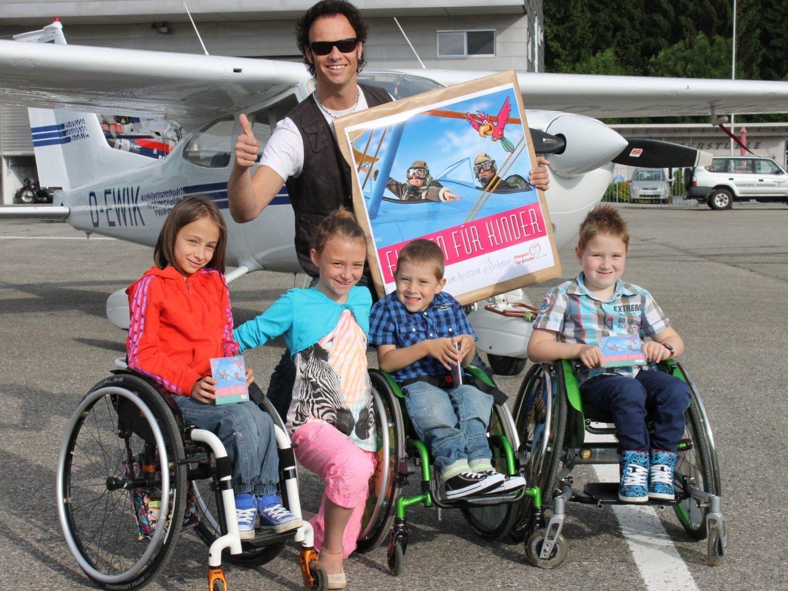 Auch das diesjährige Wolfgang FRANK-SPECIAL steht ganz im Zeichen der Aktion "Fliegen für Kinder mit Handicap"