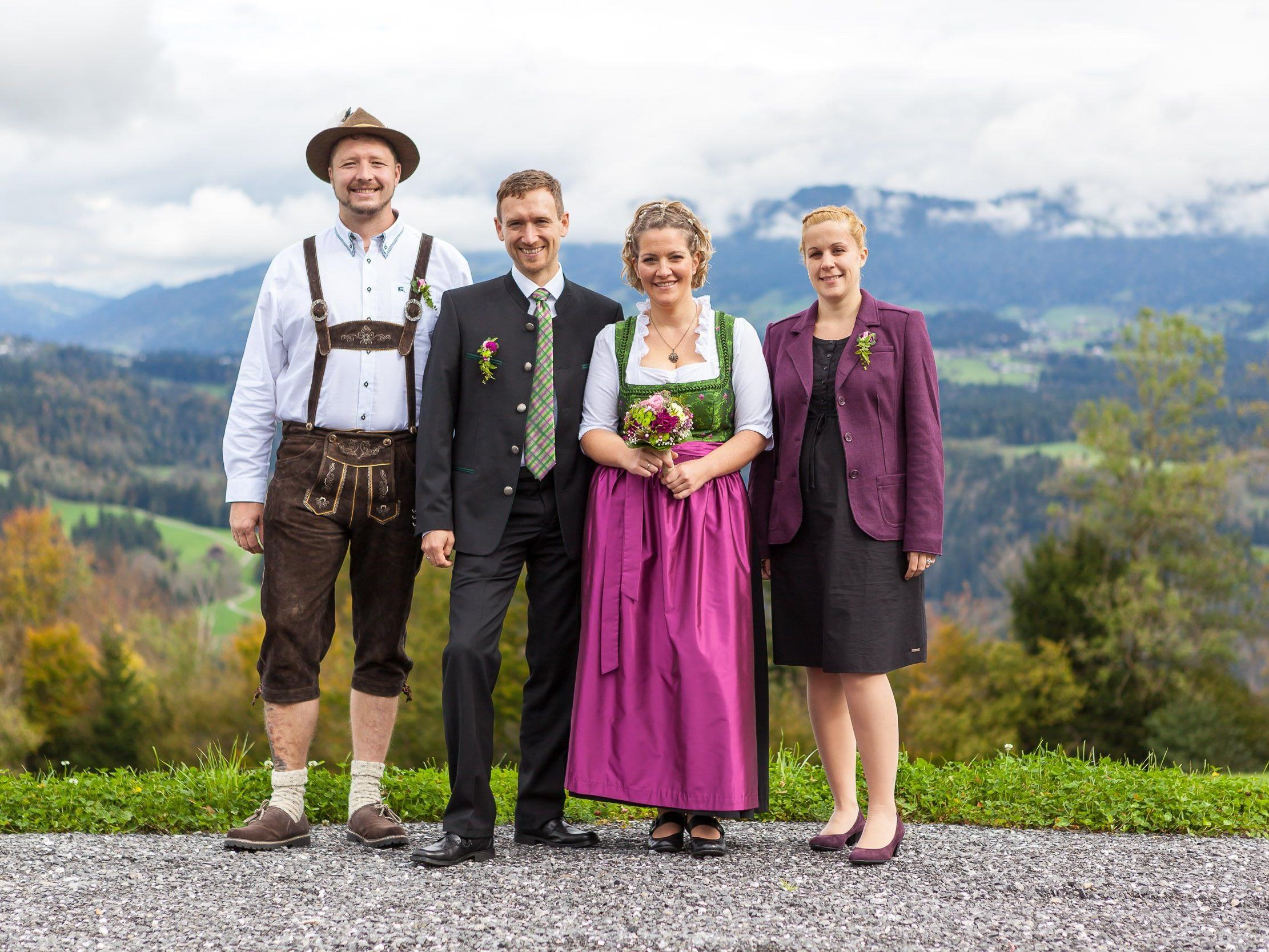 Birgit Walter und Christian Hämmerle haben geheiratet