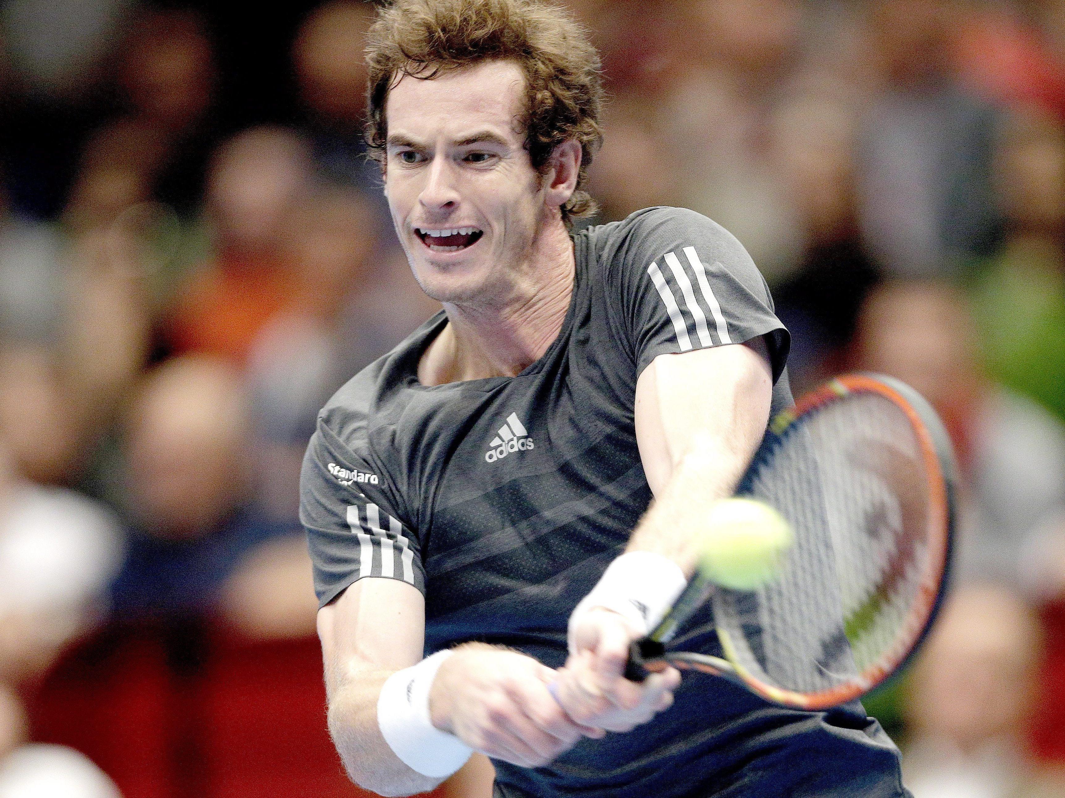 Andy Murray gewinnt das Erste Bank Open 2014.