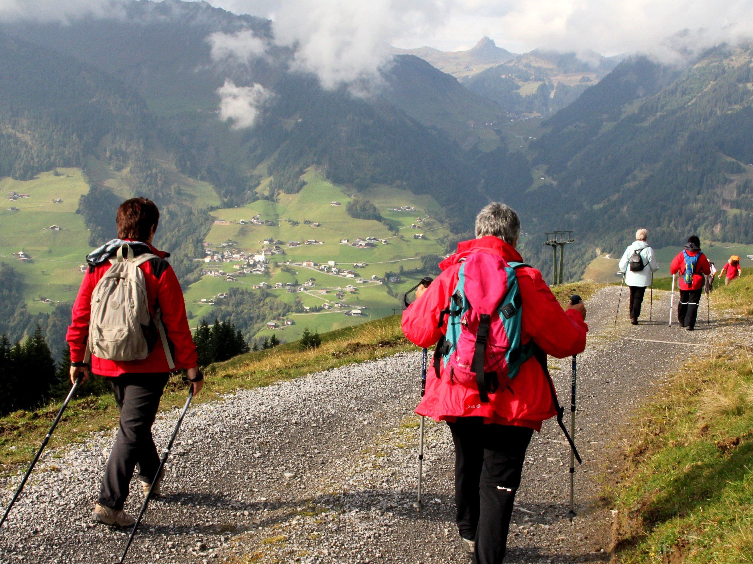 Wetterglück beim Wanderausflug des SR Göfis ins Große Walsertal Wetterglück beim Wanderausflug des SR Göfis ins Große Walsertal