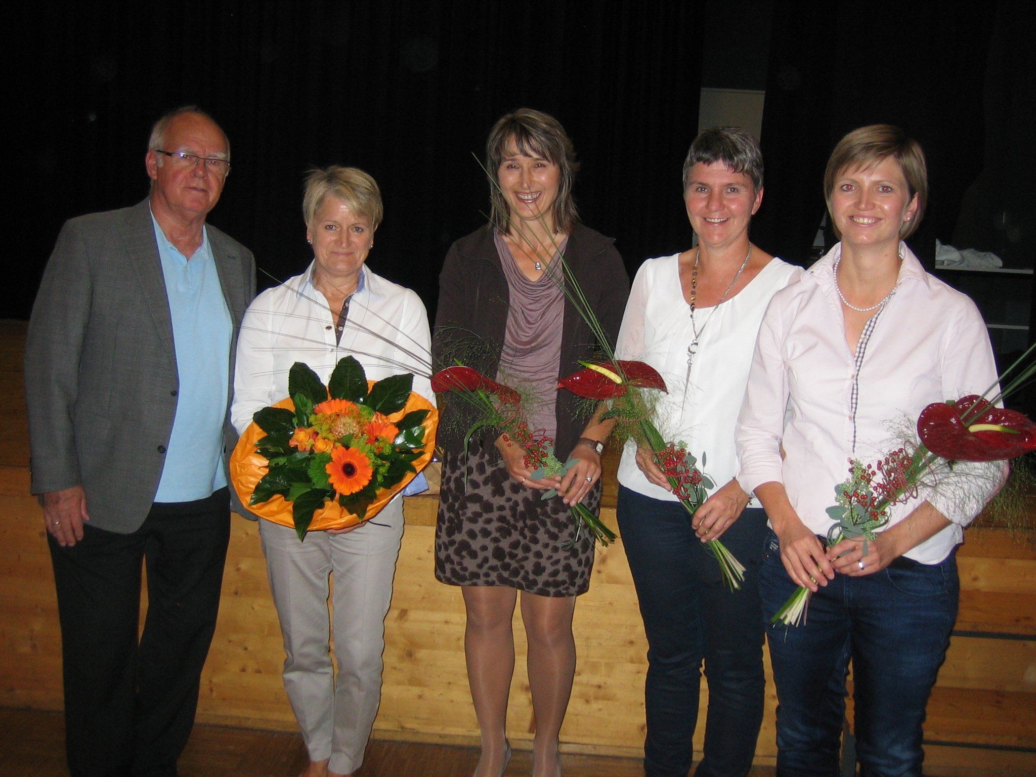 Landesleiter Josef Amann, Roswitha Wirth, Margit Kohler, Siglinde Schneider und Daniela Berlinger. Landesleiter Josef Amann, Roswitha Wirth, Margit Kohler, Siglinde Schneider und Daniela Berlinger.