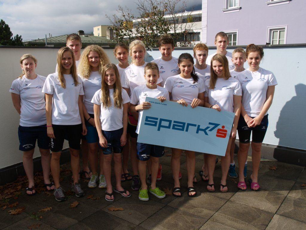 Team des Schwimmclubs TS Dornbirn in Innsbruck
