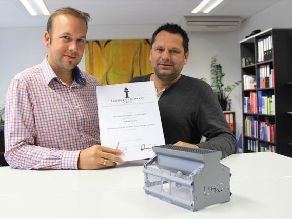 Die beiden Geschäftsführer Mario Burtscher und Joachim Lorenz (v.l.). Die beiden Geschäftsführer Mario Burtscher und Joachim Lorenz (v.l.).