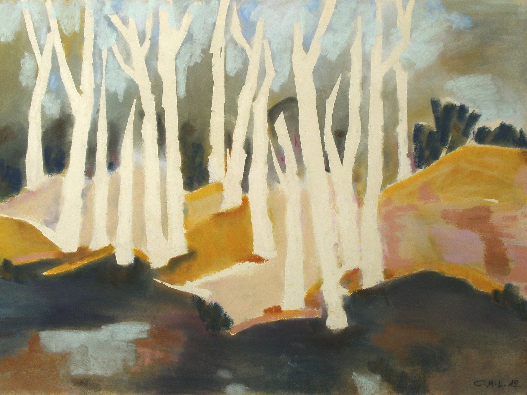 Die Pastelltechnik der Künstlerin aus Satteins ist für den Betrachter fesselnd. Die Pastelltechnik der Künstlerin aus Satteins ist für den Betrachter fesselnd.