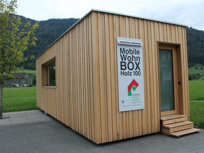 Einen vorläufigen Standort hat der Prototyp der „Wohnbox“ beim Werkraumhaus gefunden.