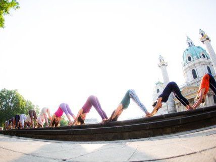 Vom 21. bis 23. November wird Wien zur "Yoga-Hauptstadt". Vom 21. bis 23. November wird Wien zur "Yoga-Hauptstadt".