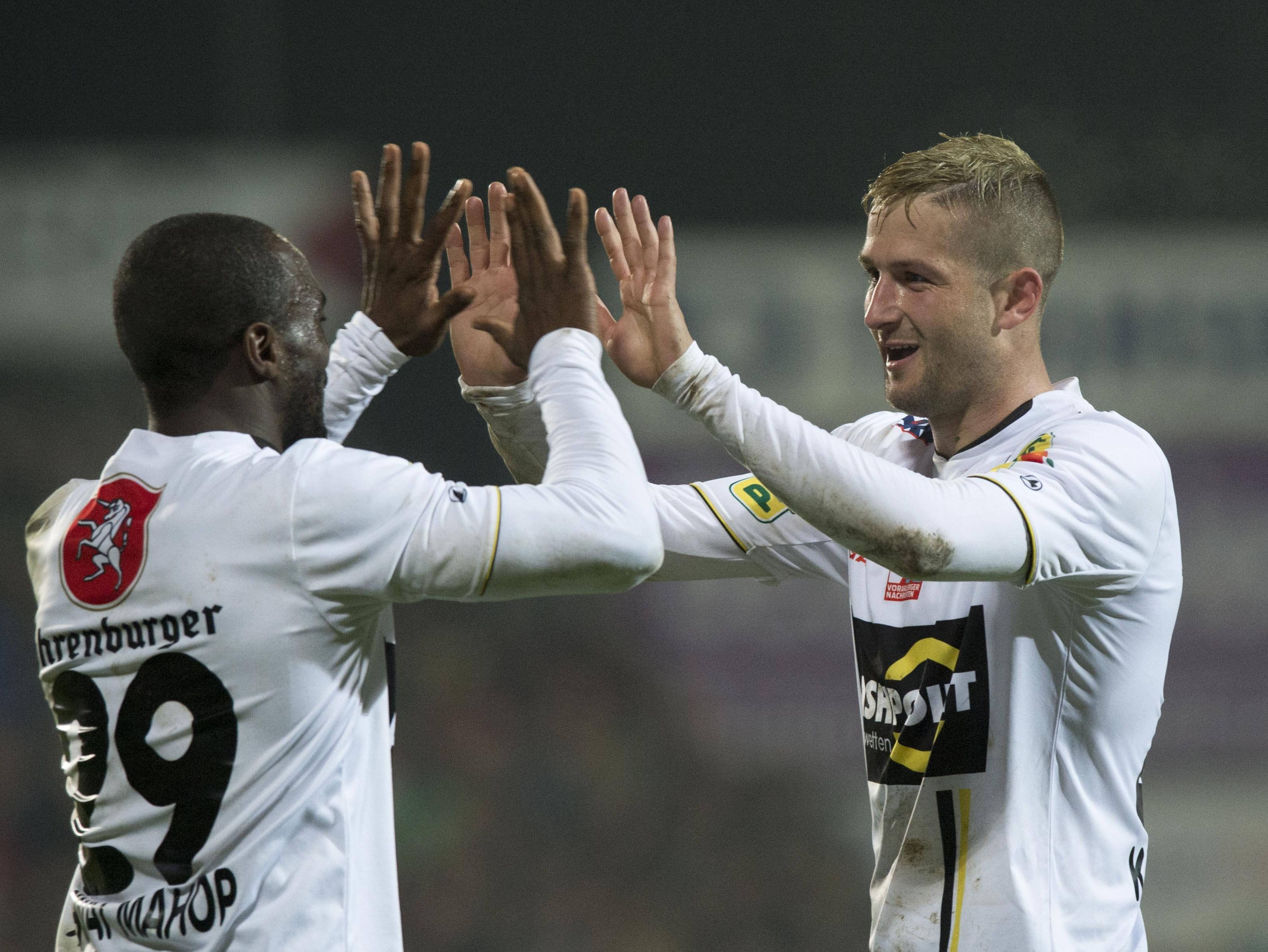 SCR Altach schon neun Spiele ungeschlagen. SCR Altach schon neun Spiele ungeschlagen.