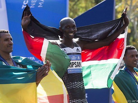 Kipsang kam nach 2:10,59 Stunden ins Ziel Kipsang kam nach 2:10,59 Stunden ins Ziel