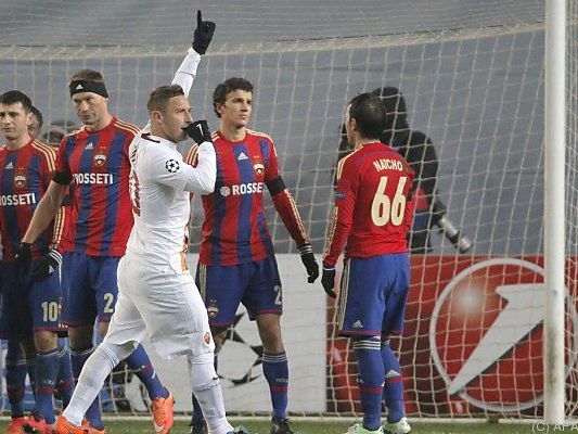 Totti ältester Torschütze der Champions League Totti ältester Torschütze der Champions League