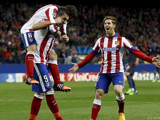 Atletico schlug Olympiakos Piräus 4:0 Atletico schlug Olympiakos Piräus 4:0