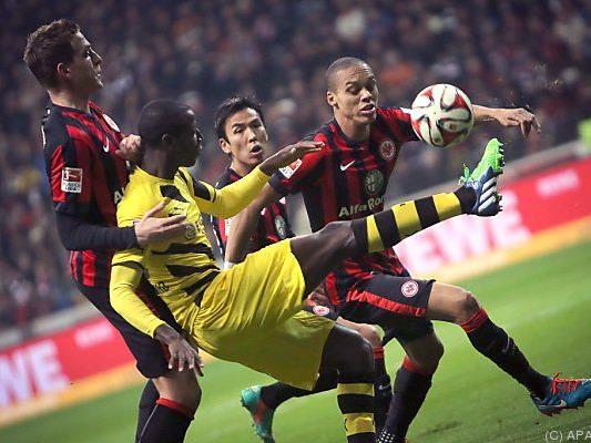 Dortmund verliert bei Frankfurt 0:2