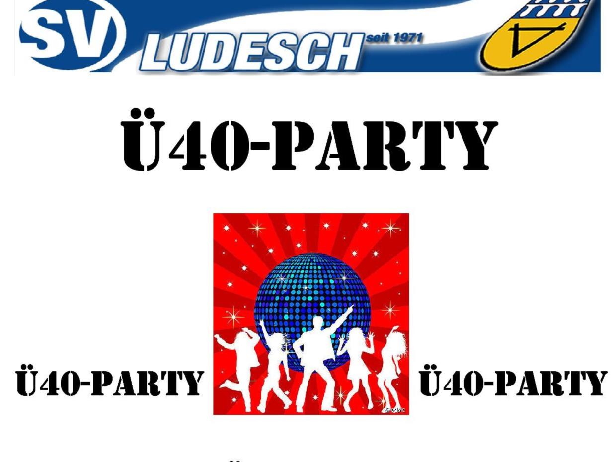 SV frigo Ludesch - Ü40 Party