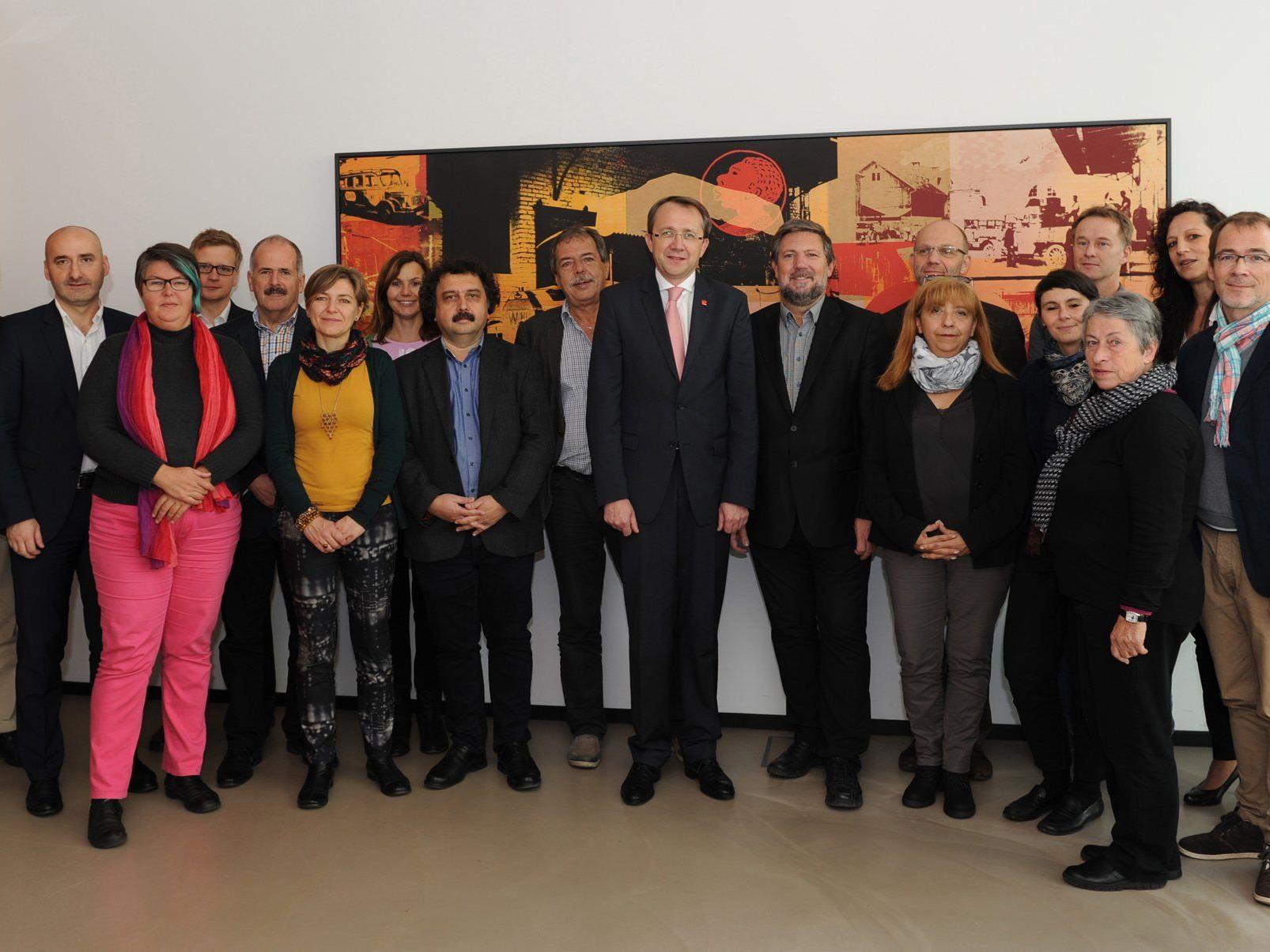 Vertreter aus Politik und Verwaltung aus verschiedenen Städten Österreichs waren zu Besuch in Dornbirn.