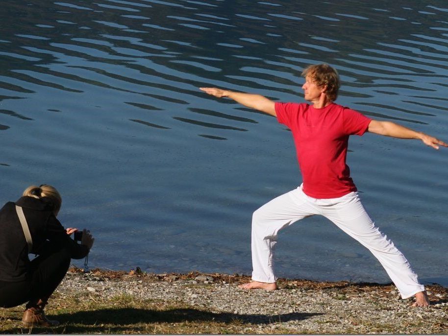 Die Besucher halten sich im Paspels fit. Die Besucher halten sich im Paspels fit.
