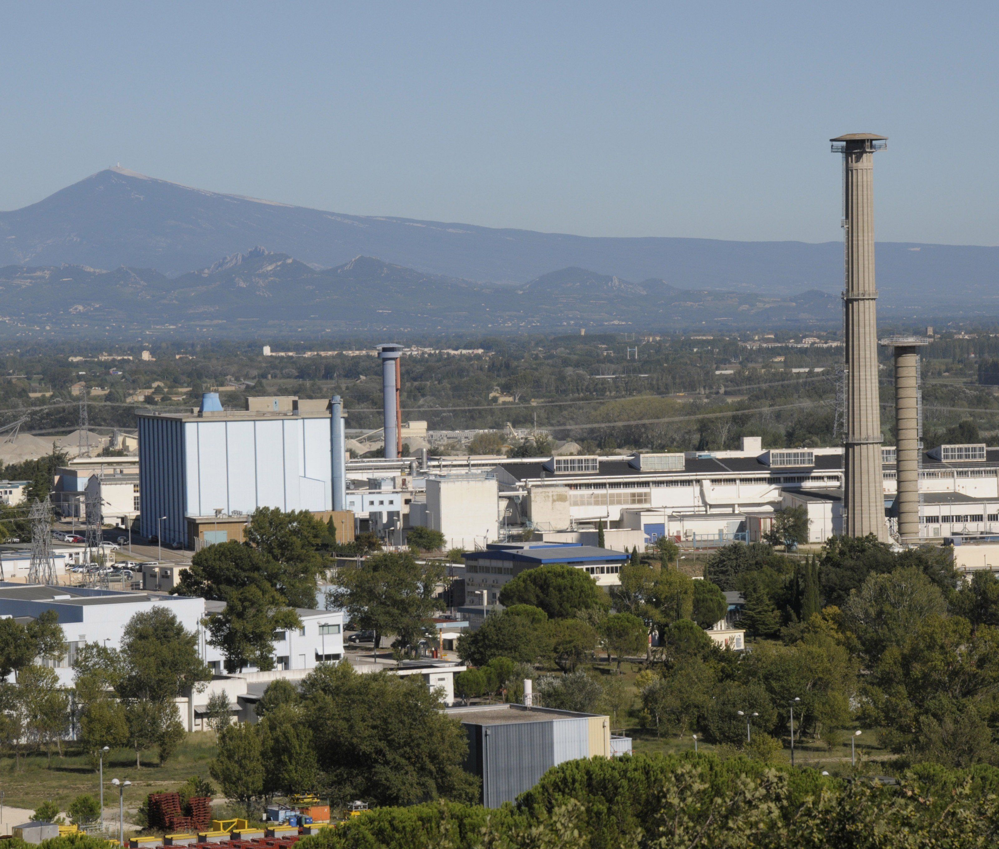 Das Atomkraftwerk Marcoule in Südfrankreich wurde überflogen Das Atomkraftwerk Marcoule in Südfrankreich wurde überflogen