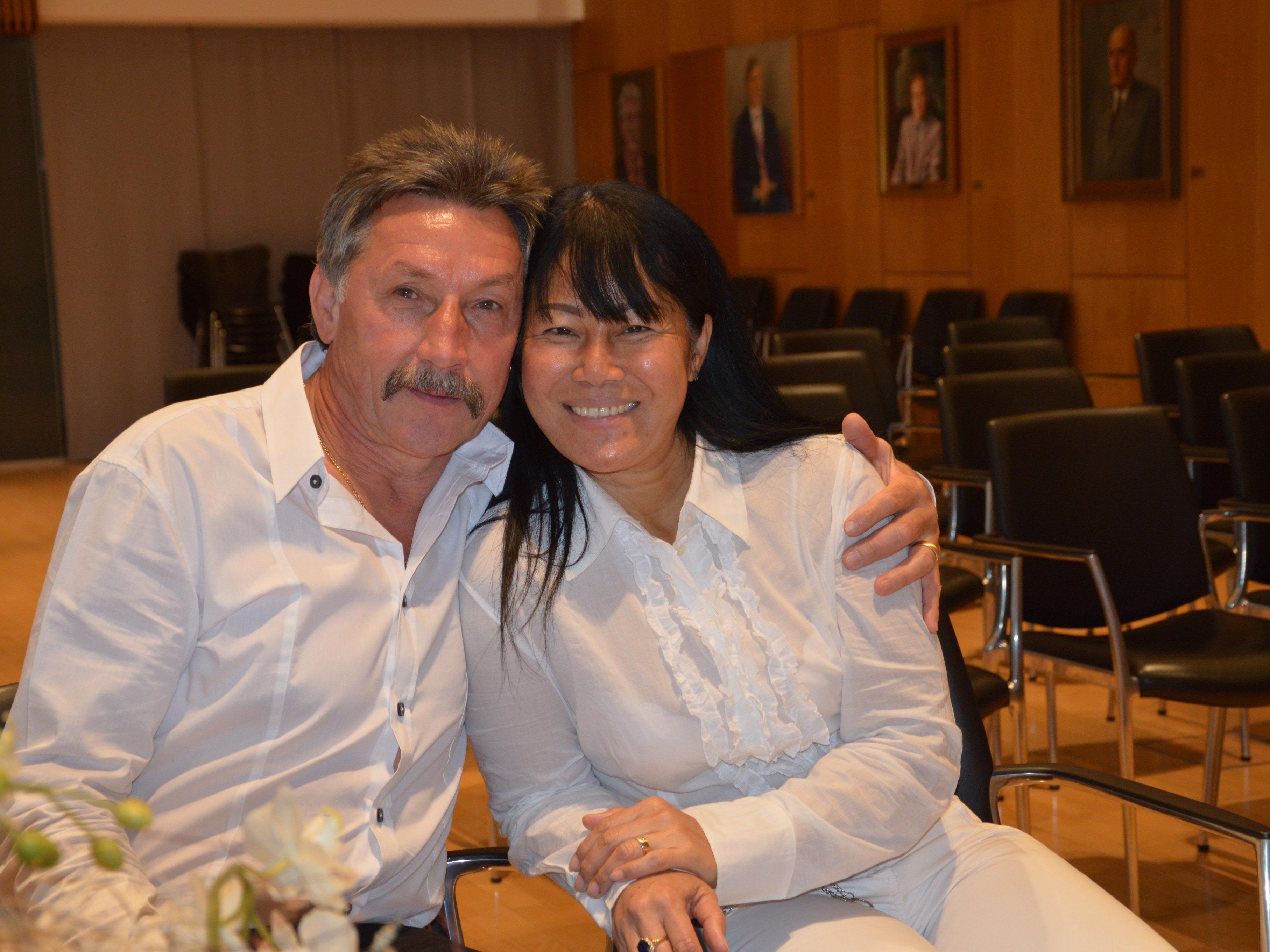 Samai Kasemwong und Erich Grabher Meier haben geheiratet