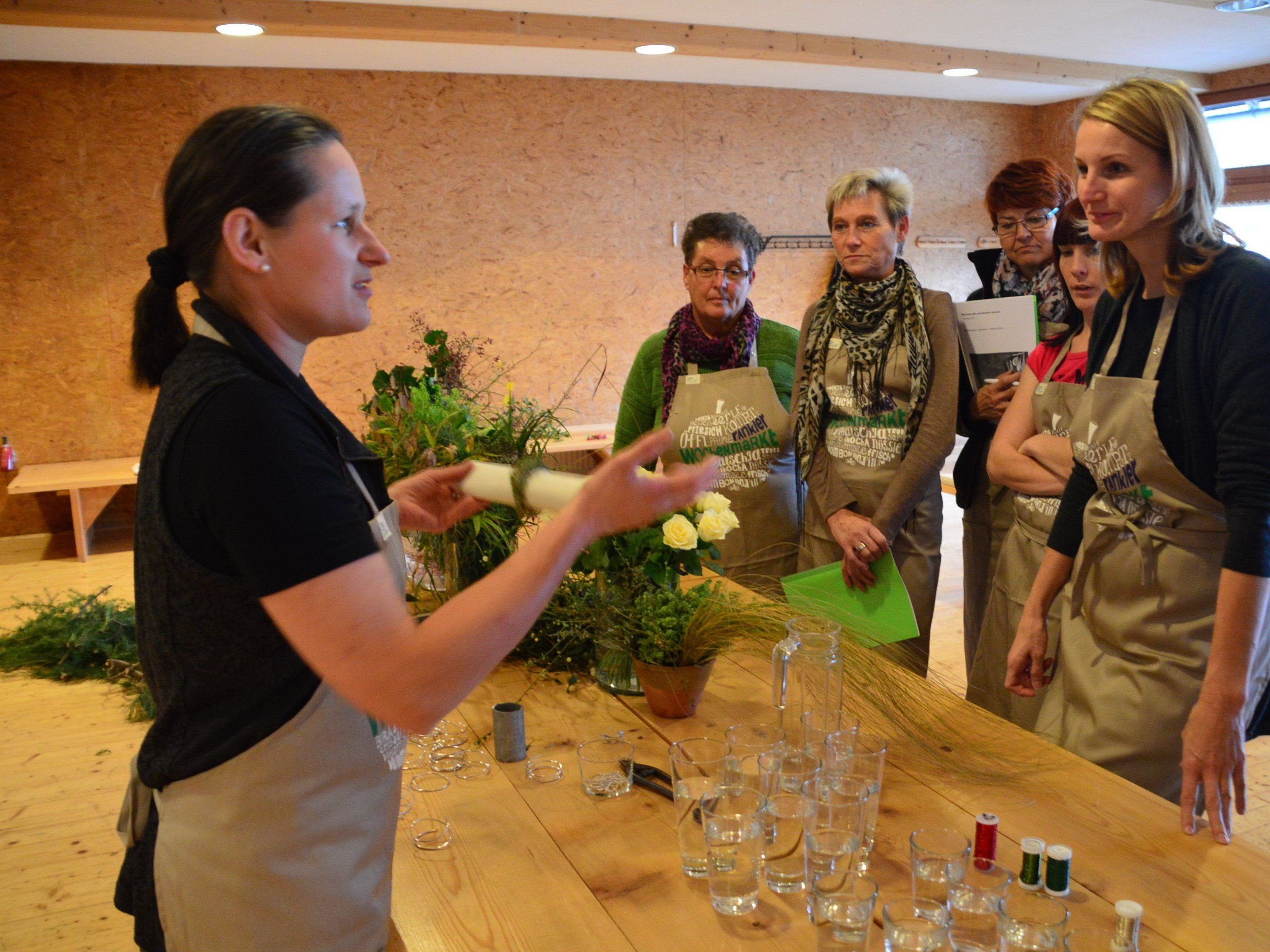 Rankweiler Bäuerinnen zeigten wie man einfache und schmackhafte Gerichte kocht. Rankweiler Bäuerinnen zeigten wie man einfache und schmackhafte Gerichte kocht.