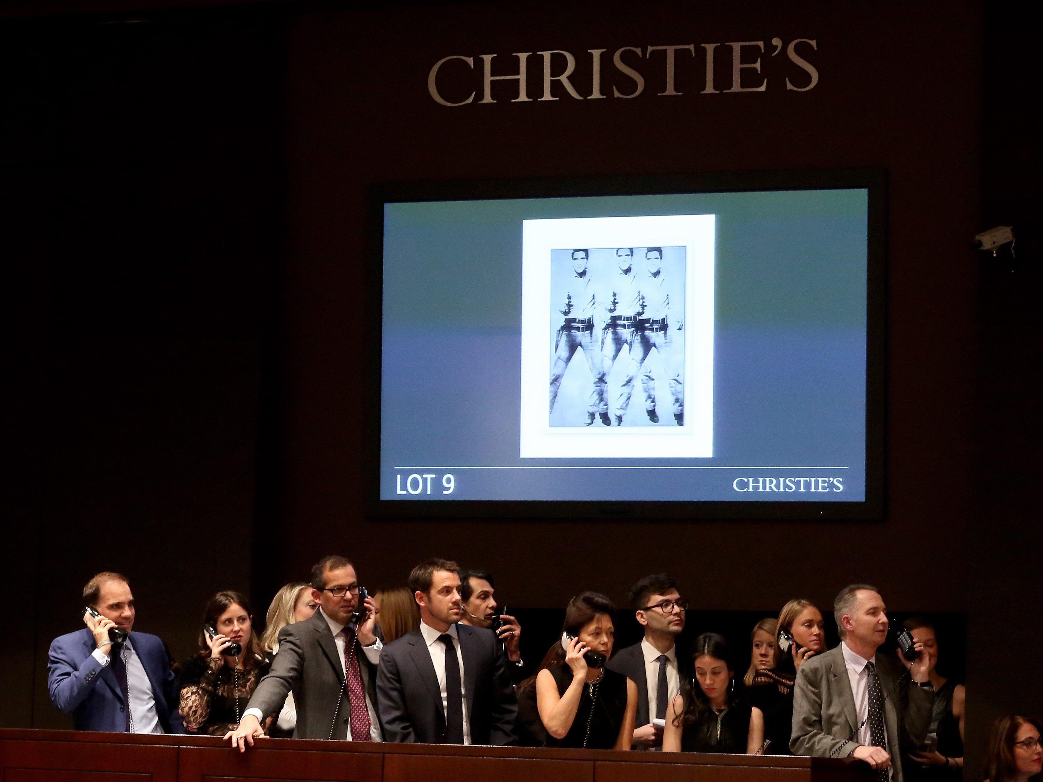Die beiden Warhol-Bilder des Casinobetreibers Westspiel wurden für 151,5 Mio. Euro verkauft.