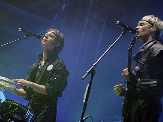 Die schwedische Rock-Band Mando Diao am Nova Rock - in Wien überzeugte sie nicht ganz