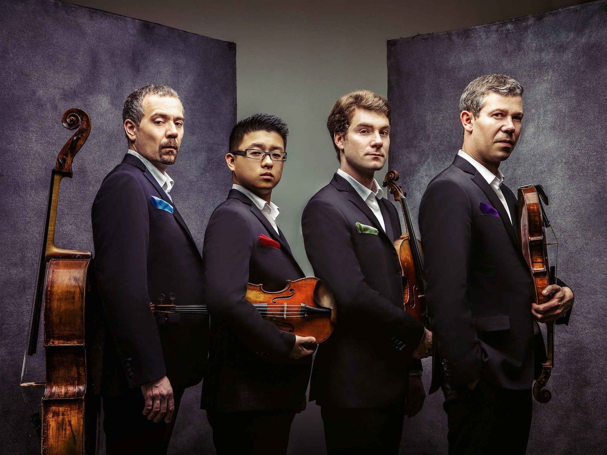 Live zu hören: Quatuor Diotima. Live zu hören: Quatuor Diotima.