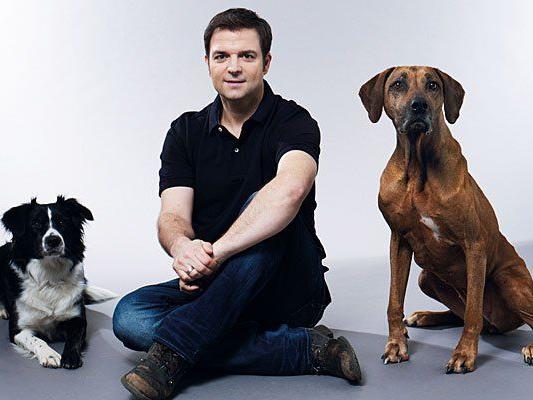 "Hundeprofi" Martin Rütter und seine Vierbeiner