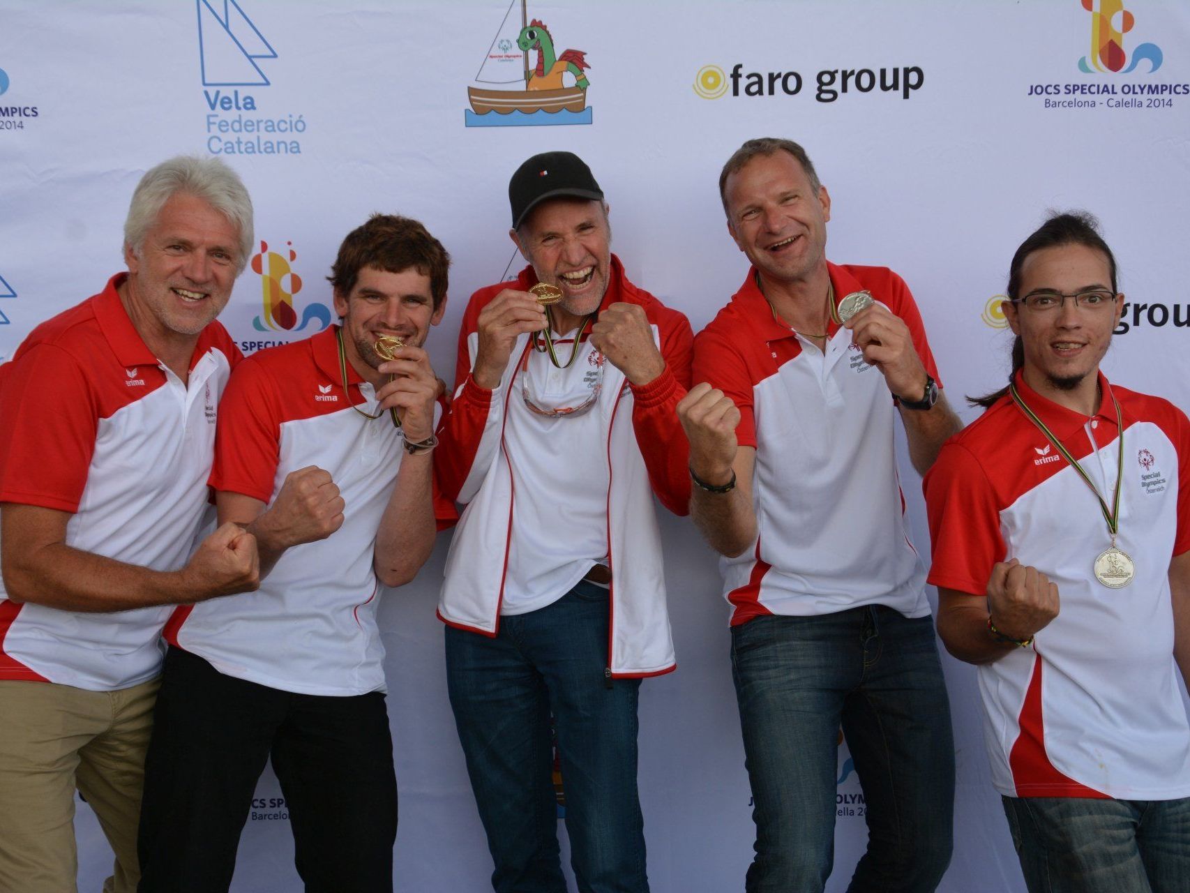 Große Freude bei Hermann Marte und Andreas Kögl sowie ihren Unified-Partnern Fritz Trippolt und Rainer Fritz. Große Freude bei Hermann Marte und Andreas Kögl sowie ihren Unified-Partnern Fritz Trippolt und Rainer Fritz.