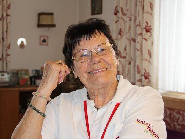 Eveline Mitiska wurde als älteste Teilnehmerin ausgezeichnet. Eveline Mitiska wurde als älteste Teilnehmerin ausgezeichnet.