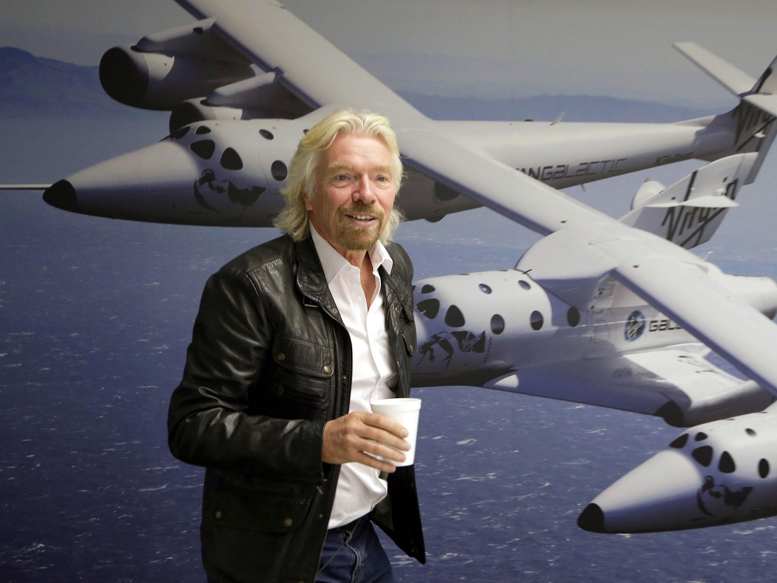 Richard Branson: Hunderte Firmen gehören zu seinem Unternehmen Virgin Group.