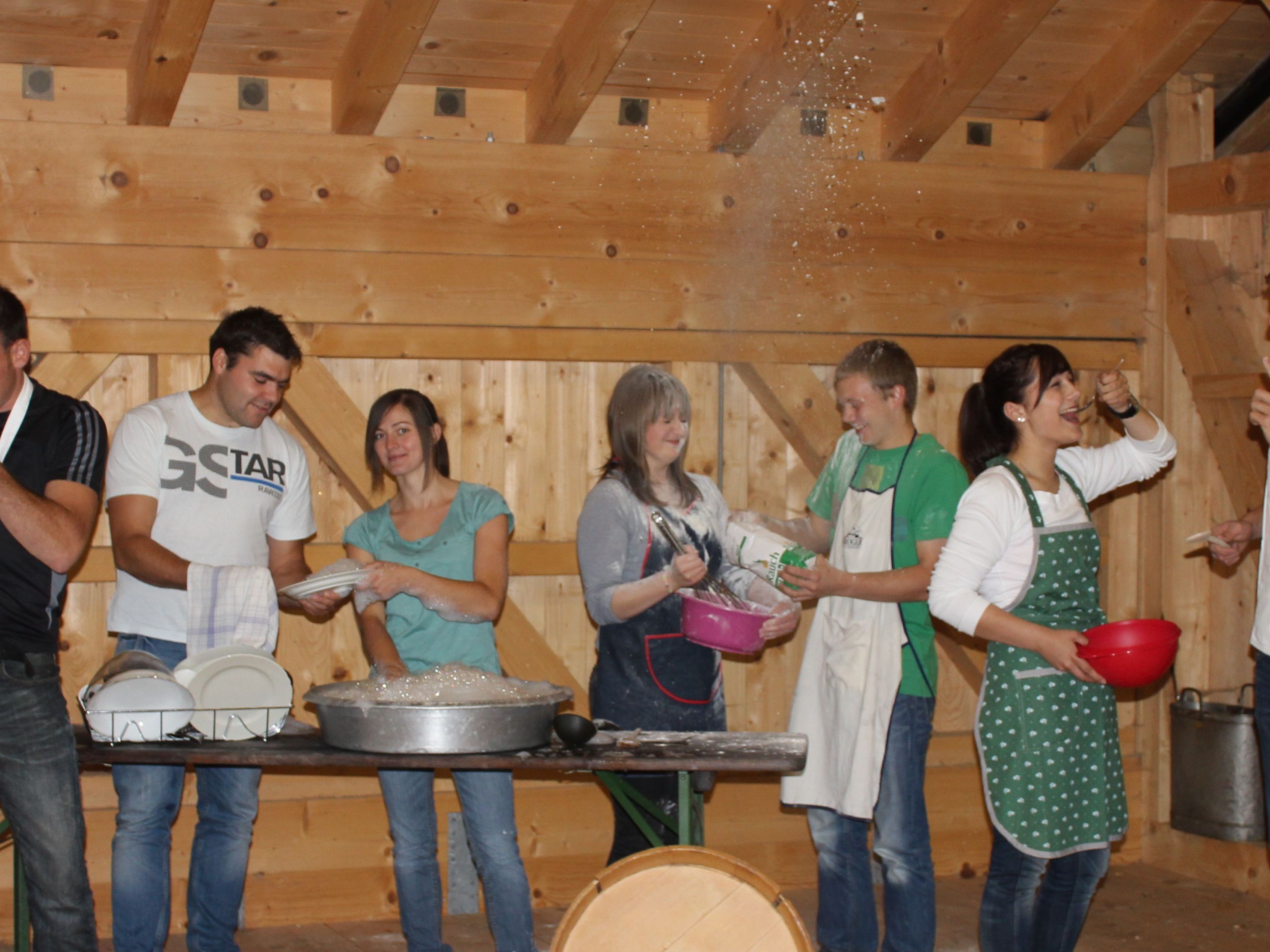 die Landjugendköche hatten jede Menge Spaß die Landjugendköche hatten jede Menge Spaß