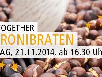 Mit heissen Maroni und Glühwein wird am Garnmarkt in den Advent gestartet--- Mit heissen Maroni und Glühwein wird am Garnmarkt in den Advent gestartet---