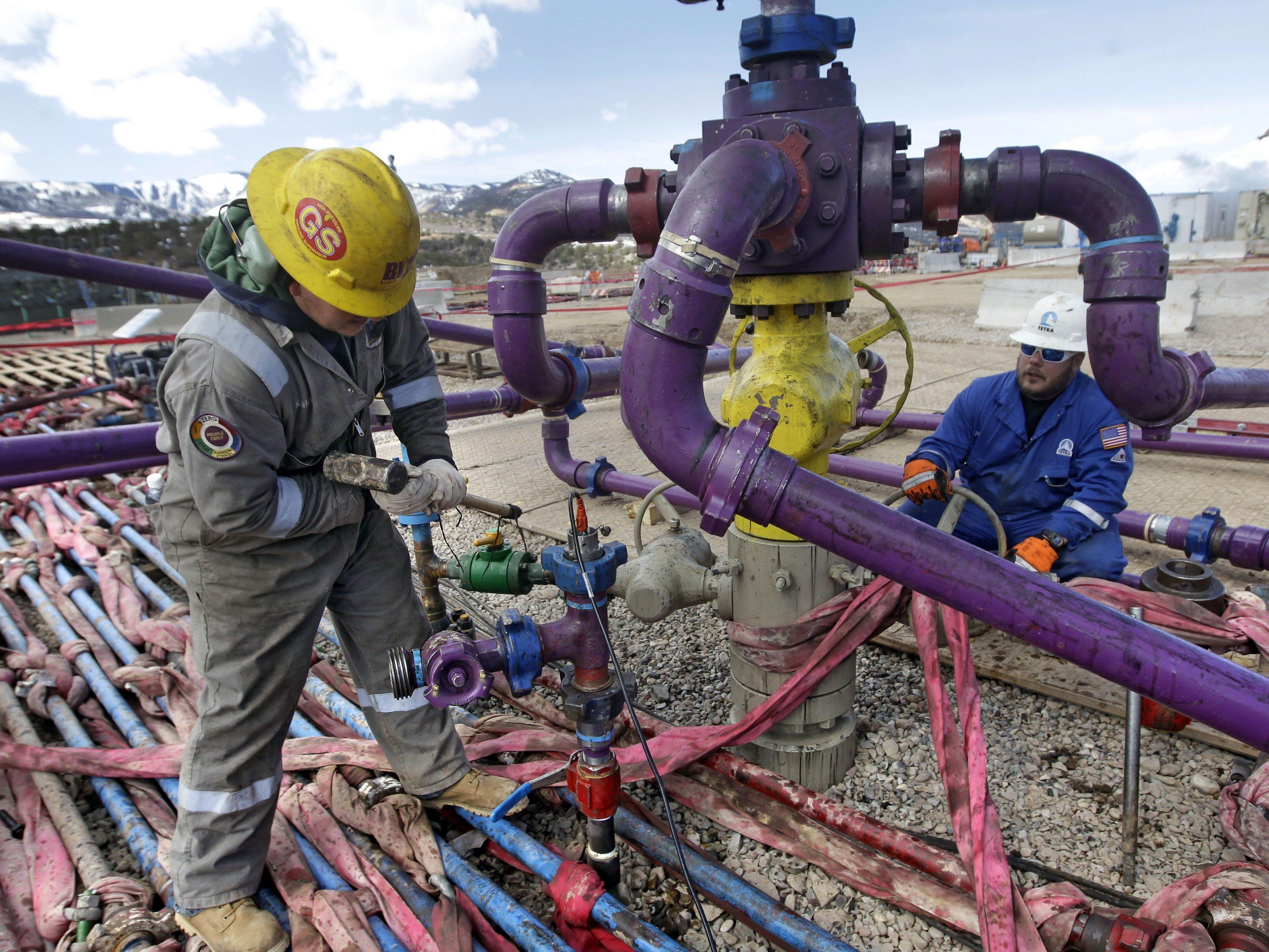 Fracking-Boom sorgt für sinkende Ölpreise.