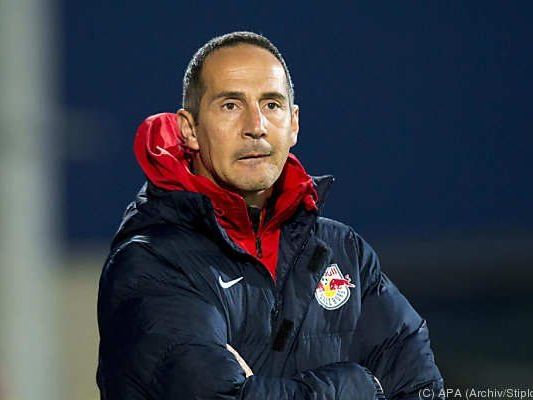 Salzburg-Trainer Hütter mit Personalsorgen Salzburg-Trainer Hütter mit Personalsorgen
