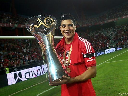 Der Mittelfeldspieler spielte seit 2011 für Benfica Der Mittelfeldspieler spielte seit 2011 für Benfica