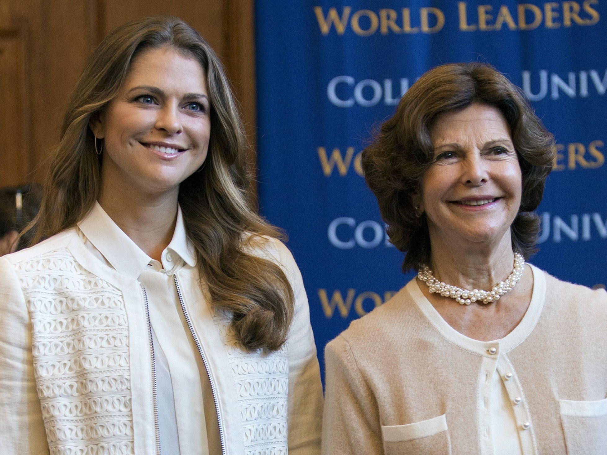 Prinzessin Madeleine ist zum zweiten Mal schwanger - Königin Silvia (r.) wird damit zum dritten Mal Großmutter. Prinzessin Madeleine ist zum zweiten Mal schwanger - Königin Silvia (r.) wird damit zum dritten Mal Großmutter.