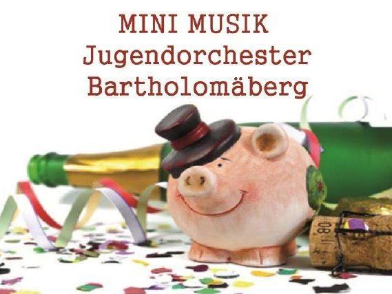 Einladung zum Jugend Neujahrskonzert in Bartholomäberg.