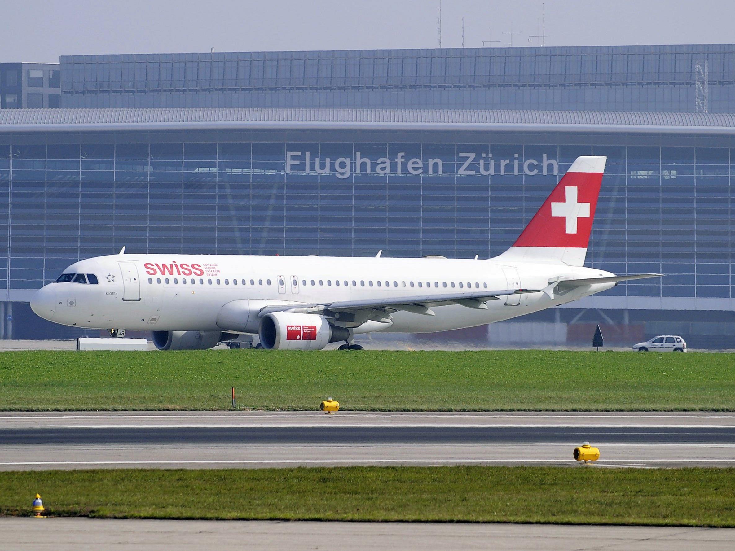 Flughafen Zürich nach Drohung kurzfristig gesperrt.